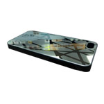 Чехол Yotrix MetalCase для Apple iPhone 5/5S (Black Triangles, алюминиевый)