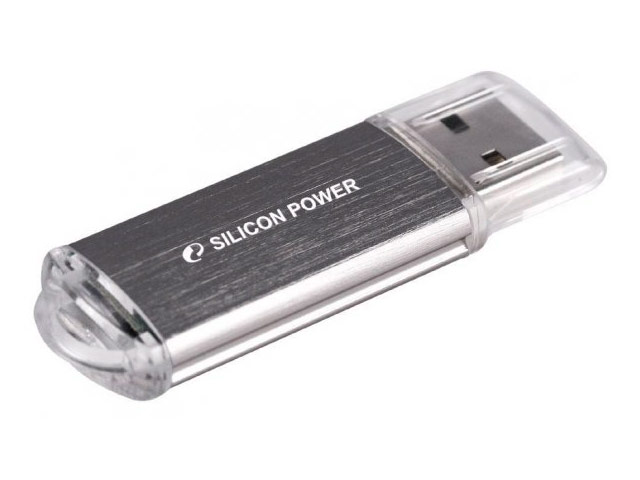 Флеш-карта Silicon Power USB Ultima II i-series (16Gb, USB 2.0, серебристая)