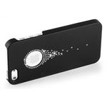 Чехол RGBMIX X-Fitted Stars Fall для Apple iPhone 5/5S (черный, пластиковый)