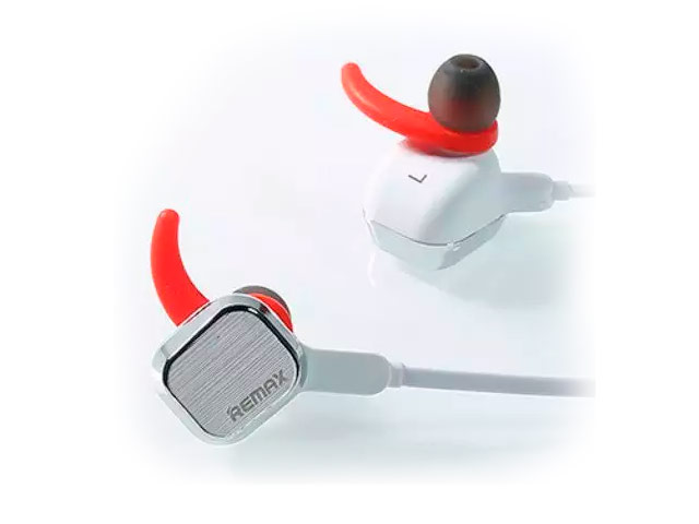 Беспроводные наушники Remax Magnet Sports Bluetooth Headset (белые, пульт/микрофон, 18-23000 Гц)