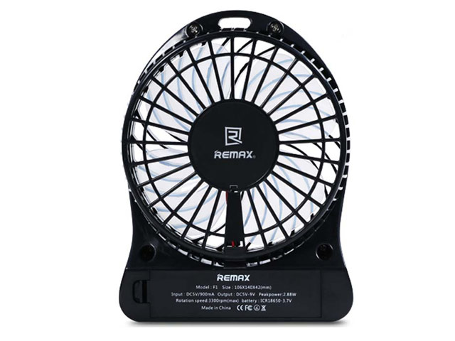 Настольный вентилятор Remax Mini USB Fan (черный)