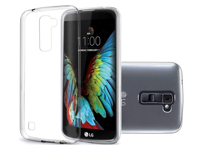 Чехол Yotrix UltrathinCase для LG K10 (прозрачный, гелевый)