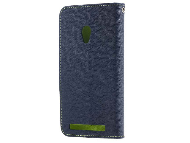 Чехол Mercury Goospery Fancy Diary Case для Asus ZenFone Go ZC500TG (черный, винилискожа)