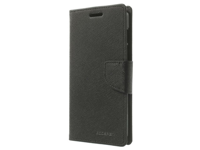 Чехол Mercury Goospery Fancy Diary Case для Asus ZenFone 5 (черный, винилискожа)