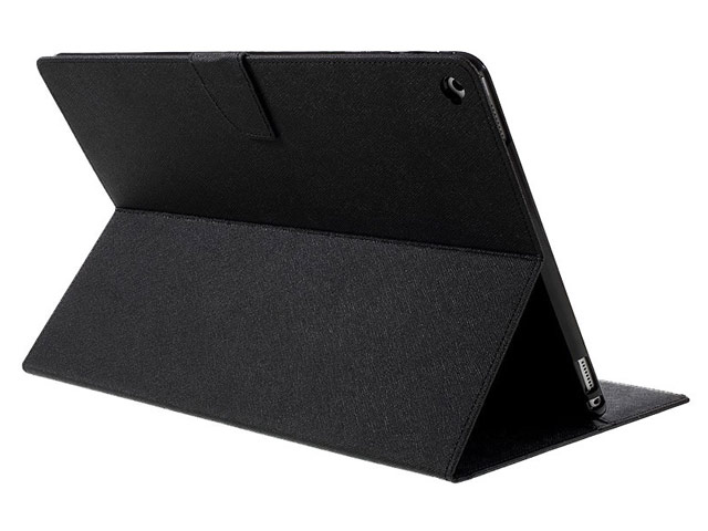 Чехол Mercury Goospery Fancy Diary Case для Apple iPad Pro (черный, винилискожа)