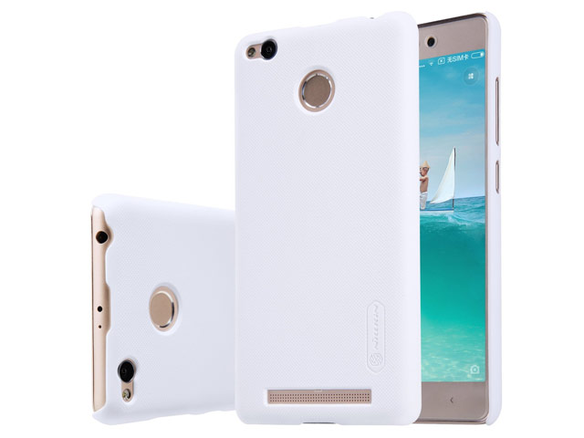 Чехол Nillkin Hard case для Xiaomi Redmi 3 Pro (белый, пластиковый)