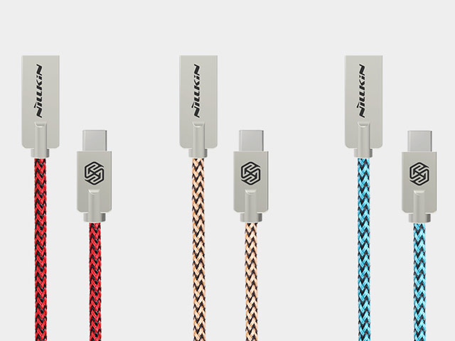 USB-кабель Nillkin Chic Cable универсальный (USB Type C, 1 метр, синий)