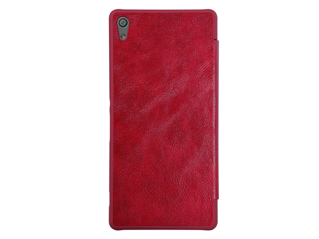 Чехол Nillkin Qin leather case для Sony Xperia XA ultra (красный, кожаный)