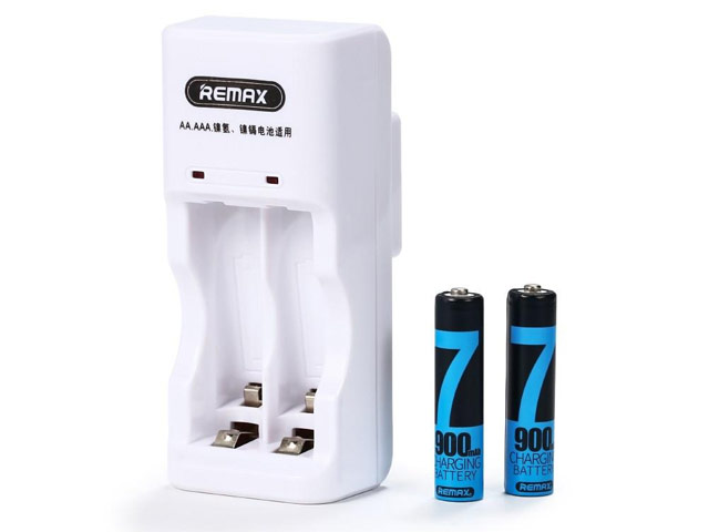 Зарядное устройство Remax Battery Charging Device сетевое (зарядка 2 шт. x AA/AAA)