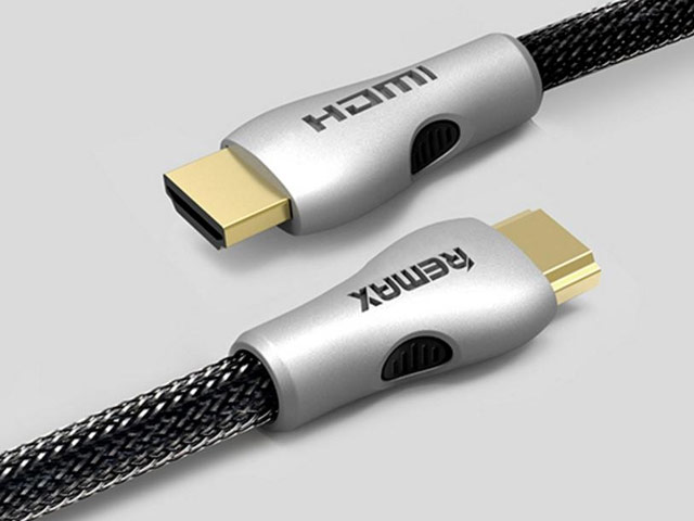 HDMI-кабель Remax Siry HDMI Cable универсальный (3D H.DTV, 4K, 1 метр, армированный, черный)