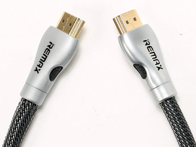 HDMI-кабель Remax Siry HDMI Cable универсальный (3D H.DTV, 4K, 1 метр, армированный, черный)