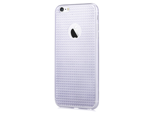 Чехол Devia Sparkle case для Apple iPhone 6S (серый, гелевый)