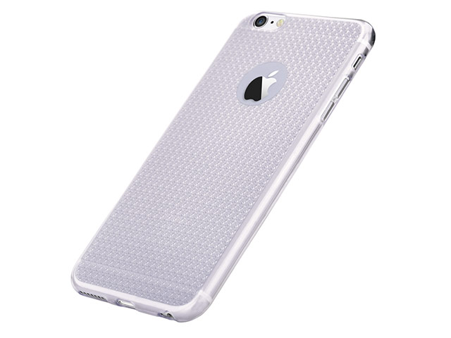 Чехол Devia Sparkle case для Apple iPhone 6S (серый, гелевый)