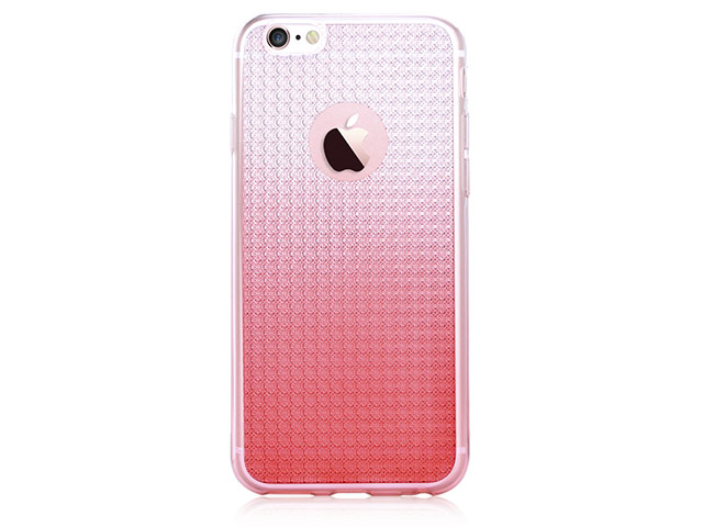 Чехол Devia Leo 2 Diamond case для Apple iPhone 6S (розовый, гелевый)