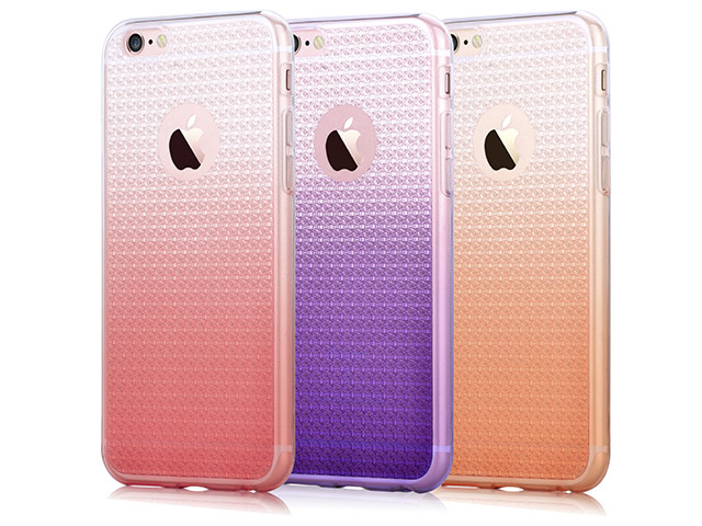 Чехол Devia Leo 2 Diamond case для Apple iPhone 6S (розовый, гелевый)