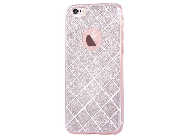 Чехол Devia Knight Soft case для Apple iPhone 6S (розово-золотистый, гелевый)