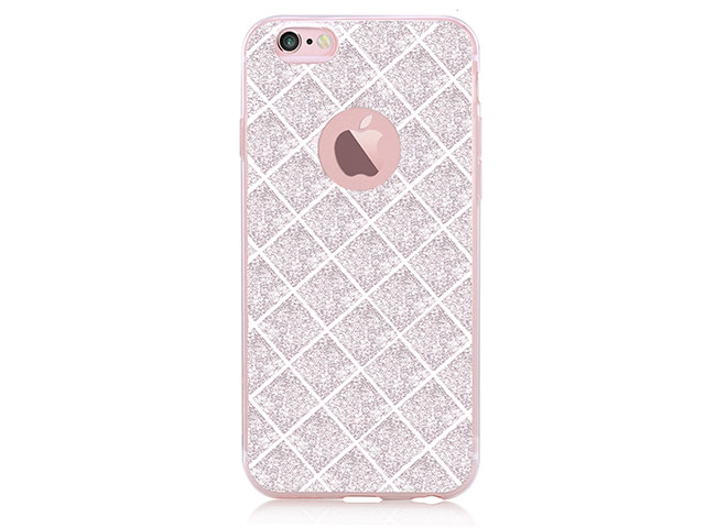 Чехол Devia Knight Soft case для Apple iPhone 6S (розово-золотистый, гелевый)