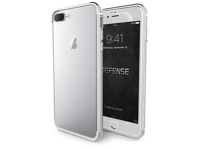 Чехол X-doria Defense Edge для Apple iPhone 7 plus (серебристый, маталлический)