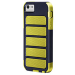 Чехол X-doria Shield Case для Apple iPhone 5 (желтый/синий, поликарбонат)