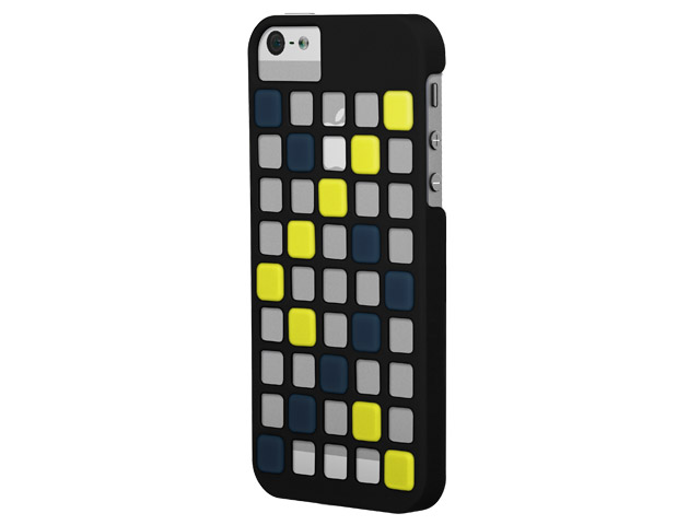 Чехол X-doria Cubit Case для Apple iPhone 5 (черный, пластиковый)