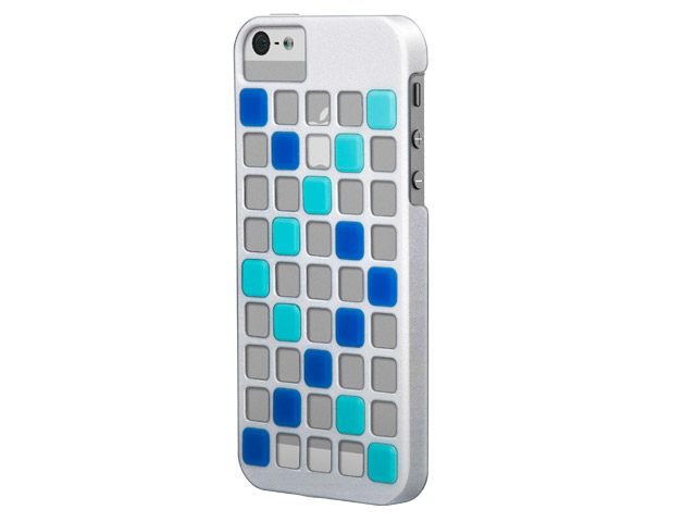 Чехол X-doria Cubit Case для Apple iPhone 5 (белый, пластиковый)