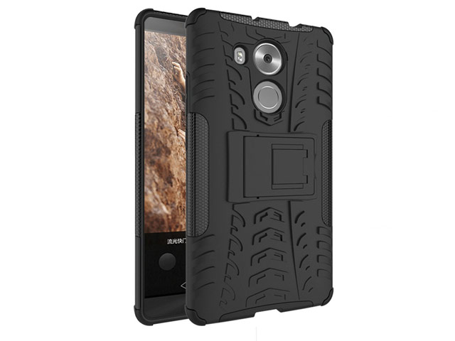 Чехол Yotrix Shockproof case для Huawei Mate 8 (черный, пластиковый)