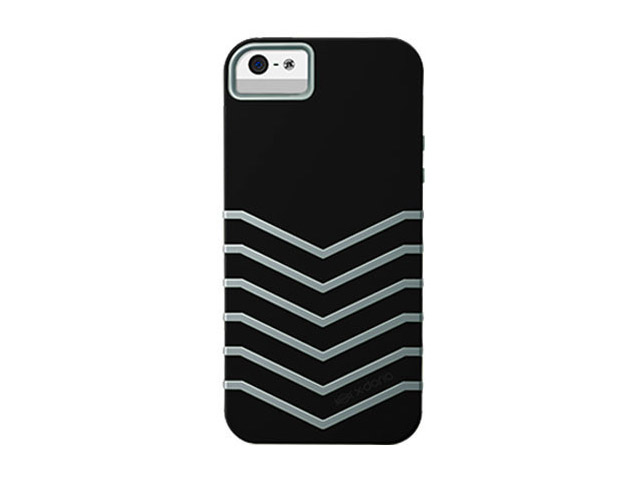 Чехол X-doria Venue Case для Apple iPhone 5 (черный, пластиковый)