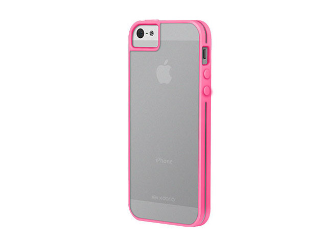 Чехол X-doria Scene Case для Apple iPhone 5 (розовый, пластиковый)