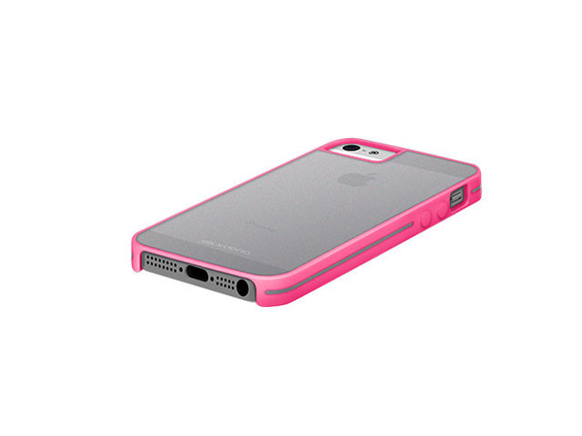 Чехол X-doria Scene Case для Apple iPhone 5 (розовый, пластиковый)