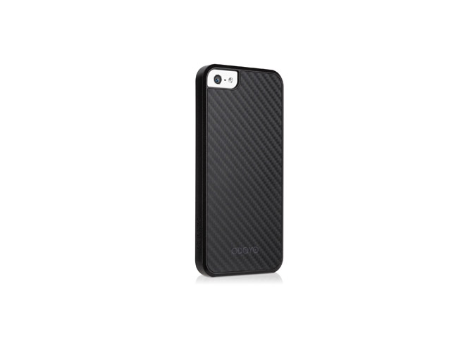 Чехол Odoyo Metalsmith Carbon Case для Apple iPhone 5 (черный, карбон)