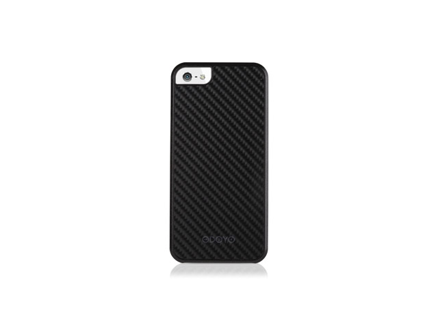 Чехол Odoyo Metalsmith Carbon Case для Apple iPhone 5 (черный, карбон)