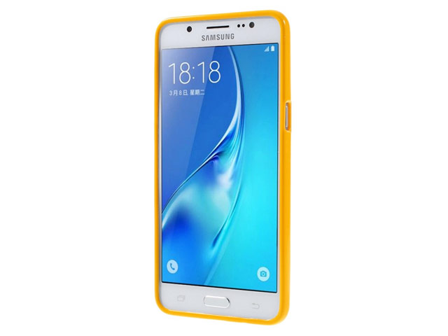 Чехол Mercury Goospery Jelly Case для Samsung Galaxy J5 2016 J510 (желтый, гелевый)