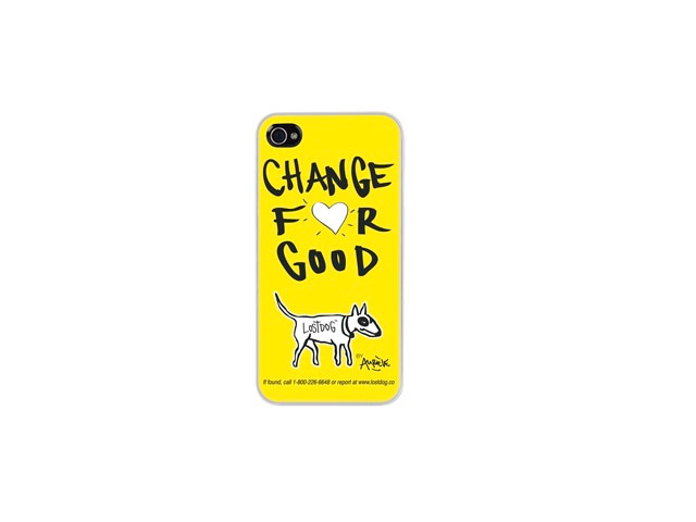 Чехол The LostDog by BlueTrek Slim hardcase для Apple iPhone 5 (желтый, Chance For Good)