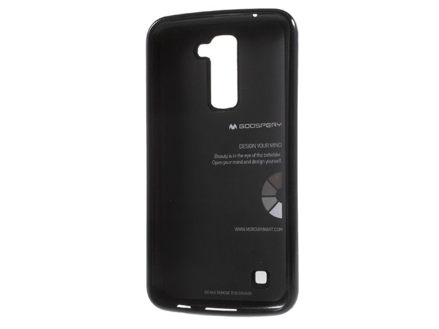 Чехол Mercury Goospery Jelly Case для LG K10 (черный, гелевый)