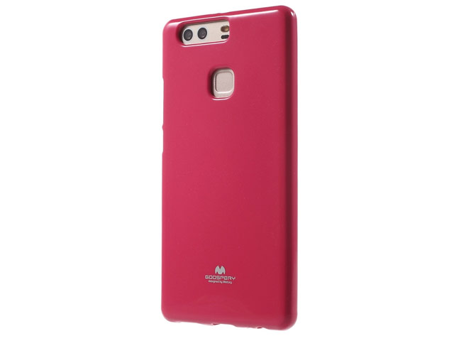 Чехол Mercury Goospery Jelly Case для Huawei P9 plus (малиновый, гелевый)