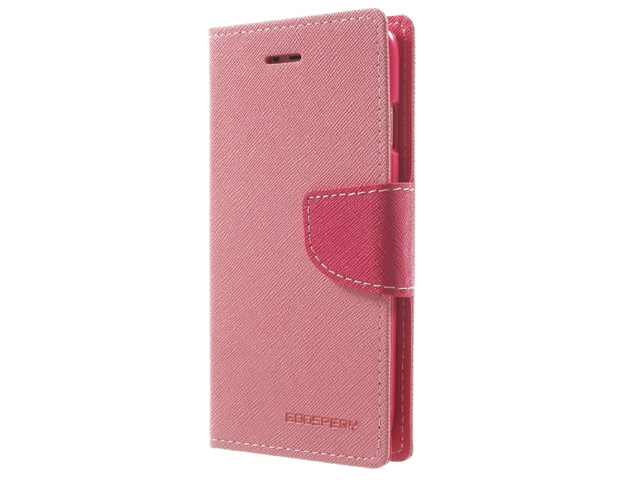 Чехол Mercury Goospery Fancy Diary Case для LG K4 (розовый, винилискожа)