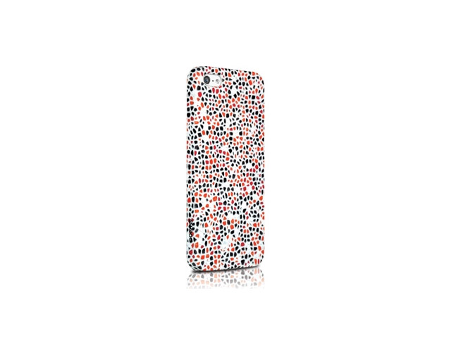 Чехол Odoyo Mosaic Case для Apple iPhone 5 (White Alabaster, мозайка)