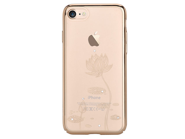 Чехол Devia Crystal Lotus для Apple iPhone 7 (Champagne Gold, пластиковый)