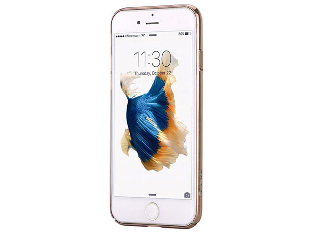 Чехол Devia Crystal Lotus для Apple iPhone 7 (Champagne Gold, пластиковый)