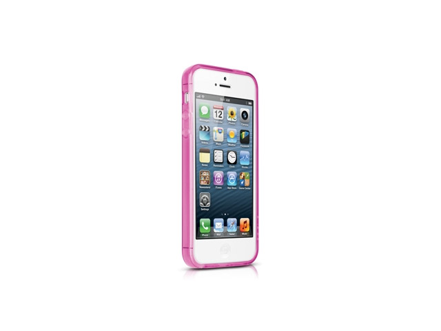 Чехол Odoyo Soft Edge Case для Apple iPhone 5 (розовый, гелевый)