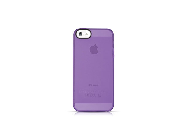 Чехол Odoyo Soft Edge Case для Apple iPhone 5 (фиолетовый, гелевый)