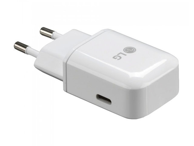 Зарядное устройство LG Travel Adapter & Data Cable универсальное (сетевое, 3A, USB Type C, Fast Charge)