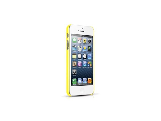 Чехол Odoyo Vivid Plus Case для Apple iPhone 5 (желтый, пластиковый)