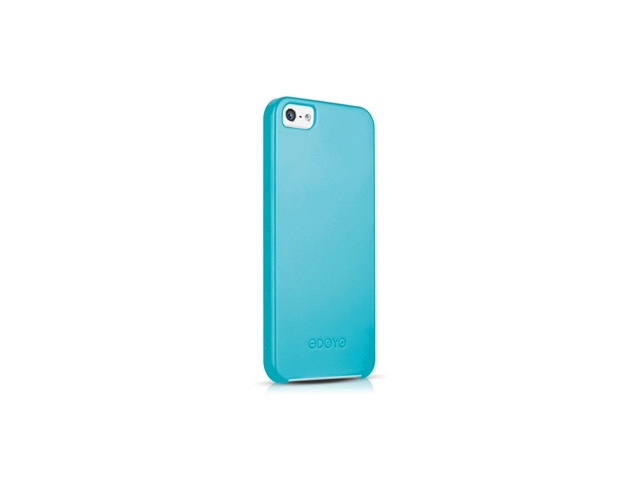 Чехол Odoyo Vivid Plus Case для Apple iPhone 5 (голубой, пластиковый)