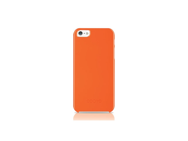 Чехол Odoyo Vivid Plus Case для Apple iPhone 5 (оранжевый, пластиковый)