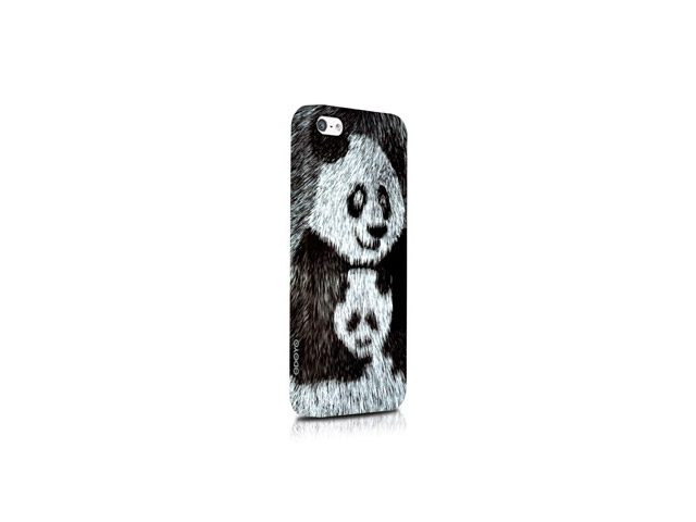 Чехол Odoyo Wild Animal Case для Apple iPhone 5 (Panda, пластиковый)