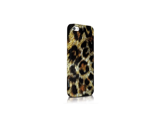 Чехол Odoyo Wild Animal Case для Apple iPhone 5 (Leopard, пластиковый)