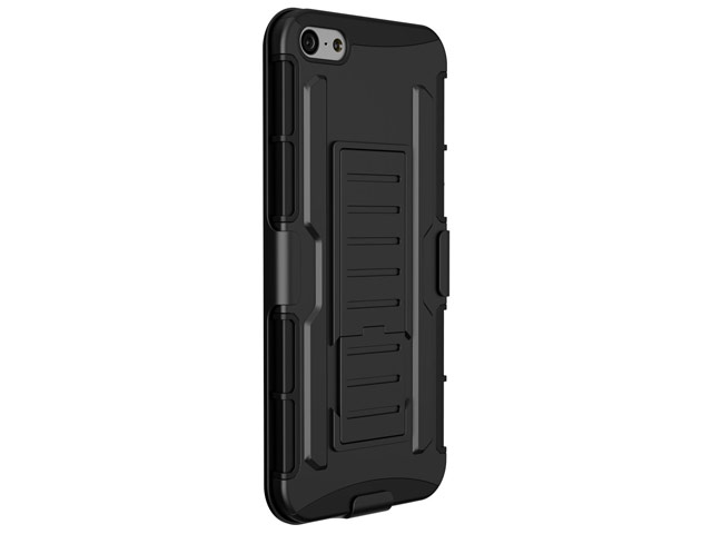 Чехол Yotrix ClipCase case для Apple iPhone SE (черный, пластиковый)