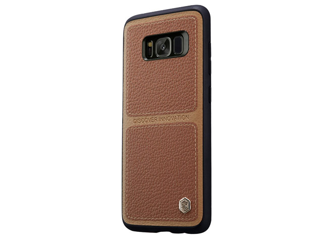 Чехол Nillkin Burt Case для Samsung Galaxy S8 plus (коричневый, кожаный)