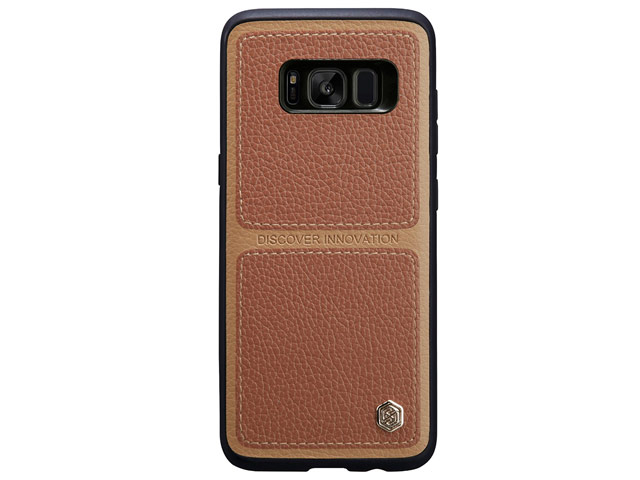 Чехол Nillkin Burt Case для Samsung Galaxy S8 plus (коричневый, кожаный)